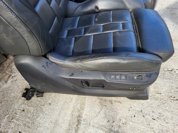 фото thumb №7, Сидіння шкіра чорна комплект диван citroen ds5 11-15 підігрів електричні