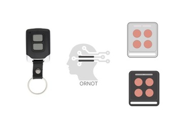 Замена пульта MINI для NICE HOME ECCO5 от ORNOT