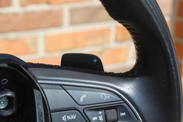 фото thumb №8, Кермо шкіряний багатофункціональна чорна пелюстки audi a4 s4 b9 2017 avant