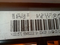 фото thumb №6, Citroen c5 i 01-04 панель управление кондиционера обдув 96470014ze ew10d