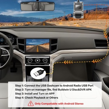 Регулируемый автомобильный регистратор HD ADAS