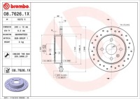 фото thumb №3, Тормозные диски тормозные колодки задняя brembo opel astra g kabriolet