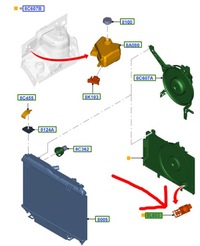 фото thumb №7, Резистор вентилятора ford b-max fiesta 12-17 ka