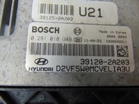 фото thumb №6, Бортовой компьютер блок управления двигателя hyundai i40 1.7 crdi 39120-2a203 0281018049