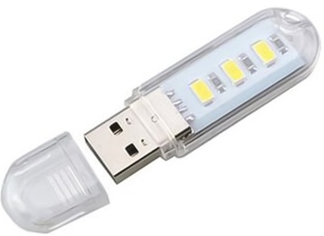 USB МИНИ-ЛАМПА 5 В 3 x SMD USB-светодиод для ноутбука