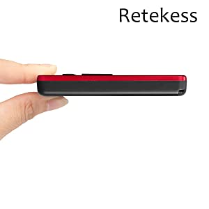 Карманное радио Retekess V112, маленькое портативное радио AM FM с наушниками