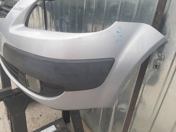 фото thumb №13, Бампер решітка радіатора перед переднє kia rio ii 2005-2009 дорестайлінг срібний