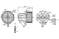 фото thumb №1, Nissens 87075 вентилятор внутренний