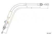 фото thumb №1, Cofle трос гальма ручного ford tourneo custom 2