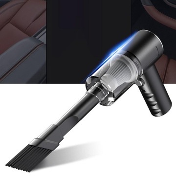МОЩНЫЙ ЦИКЛОННЫЙ ПЫЛЕСОС АККУМУЛЯТОРНЫЙ АВТОМОБИЛЬНЫЙ РУЧНАЯ USB-зарядка