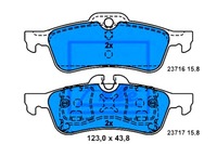 фото thumb №1, Ate 13.0460-7162.2 набор тормозных колодок тормозных, тормоза дисковые