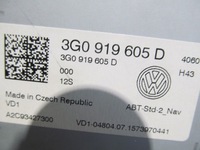 фото thumb №12, Vw passat 14-20 екран радіо навігація панель c401