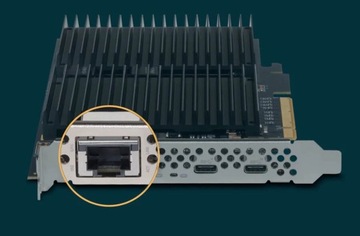 Карта Sonnet McFiver PCIe 2xNVMe 1x10GbE 2xUSB-C