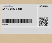 фото thumb №1, Гасник bmw 5 e34