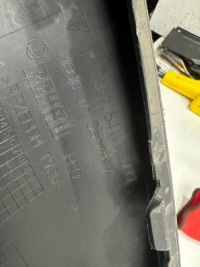 фото thumb №15, Спойлер накладка бампера передний porsche panamera ii 971807541d