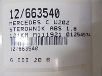 фото thumb №6, W202 модуль блок керування abs 0125457432 1,8 0265101040