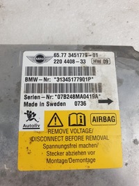 фото thumb №4, Модуль датчик подушка безопасности mini cooper s r56 3451779