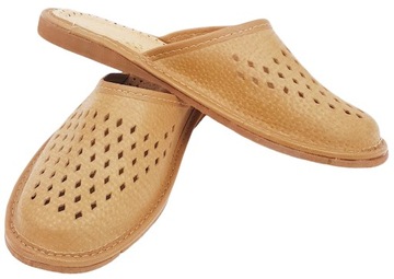 Женские кожаные тапочки Highlander Slippers *38* PL