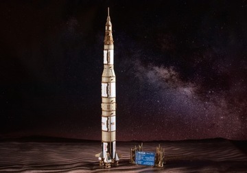 3D-пазл UGEARS NASA Saturn V Деревянная модель Креативная модель для сборки