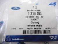 фото thumb №7, Прокладка корпус термостата ford fiesta v оригінальний номер 1216653