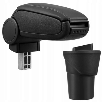 фото thumb №10, Новый подлокотник nissan micra iv k13 2 od 2010r чёрный + набор монтажный