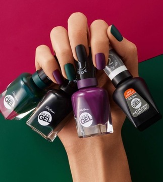 Гель-лак для ногтей Sally Hansen Miracle Blacky O 460