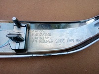 фото thumb №10, Mitsubishi eclipse cross правый хром бампера 2016