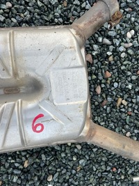 фото thumb №5, Гаситель выхлоп mercedes-benz оригинальный номер a2214911100 s klasa w221 a2214914000