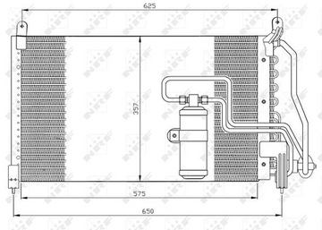 фото thumb №2, Радіаторів кондиціонера do opel vectra a 1.6 1.7 td