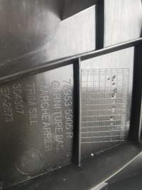 фото thumb №8, Захист молдинг поріг права renault clio v 769517586r,769535905r all/13