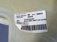 фото thumb №5, Bentley continental gt i 03- обшивка килимок підлога лівий eu 3w1863703a