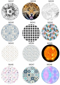 MATA POD KRZESŁO okrągła 100cm TRADYCYJNA MANDALA