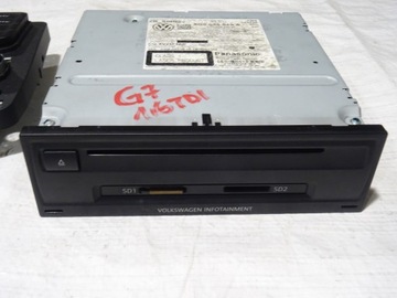 фото thumb №7, Екран дисплей зчитувач навігації vw golf vii 7 5g0 5g0035846a 5g0919605d