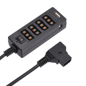 Разъем Andoer D-Tap типа B D-tap Male на 8 портов