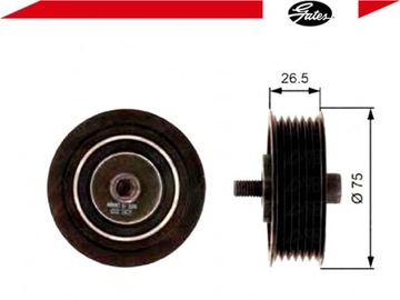 фото thumb №2, Ролик ремінь vw golf v варіант 1.4 tsi 1k5