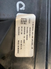 Фара левая передняя tesla model s рестайлинг  левый перед 0020203812 Цена, фото thumb