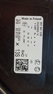 фото thumb №8, Skoda kodiaq лампа левый перед anglik 567941035 rhd