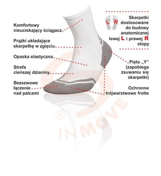 Носки RUNNER DEODORANT SILVER 38-40