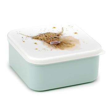 Lunchbox корова с челкой 3 ланч -коробки закуски для рабочей школы