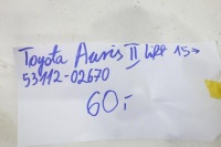 фото thumb №7, Toyota оригінальний номер 53112-02670 решітка решітка радіатора решітка радіатора