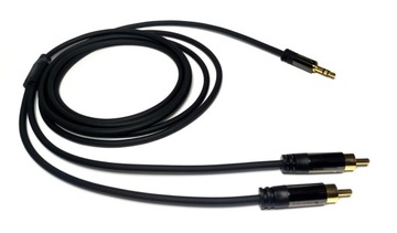 КАБЕЛЬ 2RCA-JACK 3,5 мм AUX STEREO OFC NAKAMICHI 5 м