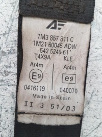 фото thumb №4, Pas безпеки лівий задня ford galaxy mk2 2.8 v6