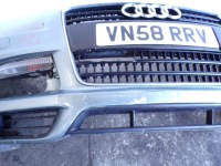 Бампер перед передній audi q7 4l s line pdc омивачі колір ly7e Зі Шроту, фото thumb