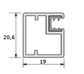 Передняя рамка, MAT BLACK AL1 With MUNTAIN, размеры