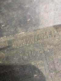 фото thumb №4, Audi a4 b9 8w0 диффузор задняя спойлер накладка