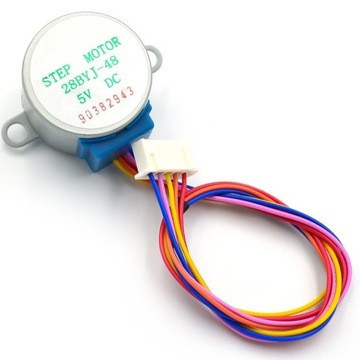 ШАГОВЫЙ ДВИГАТЕЛЬ 28BYJ-48 5В ULN2003 ARDUINO