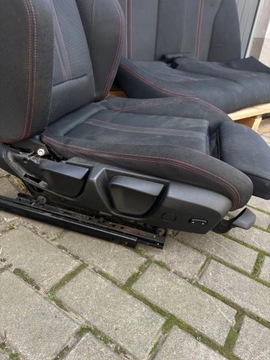 фото thumb №11, Сиденья kanpa сиденье перед bmw f30 м-пакет sport красная nić комплект