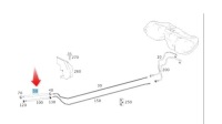 Купить Гибкий шланг топливный mercedes оригинальный номер a1644700075, фото thumb