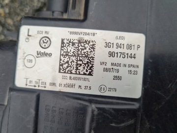 фото thumb №14, Vw passat b8 рестайлінг 3g1 повний led matrix iq light 3g1941081p 3g1941082p вигідна пропозиція