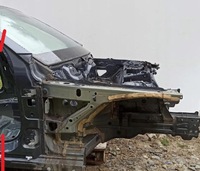 фото thumb №1, W205 чверть крила правий перед чверть блок двигуна